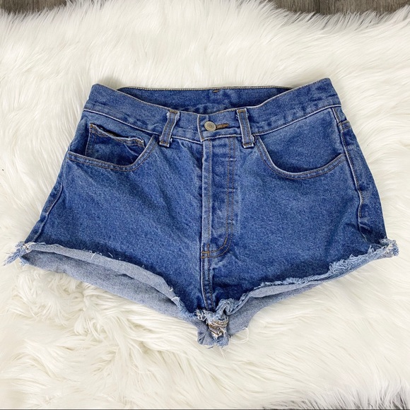 Brandy Melville Pants - 🔹sold🔹John Galt Button Fly Denim Cutoff Shorts